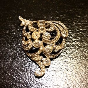 Vintage Rhinestone Brooch